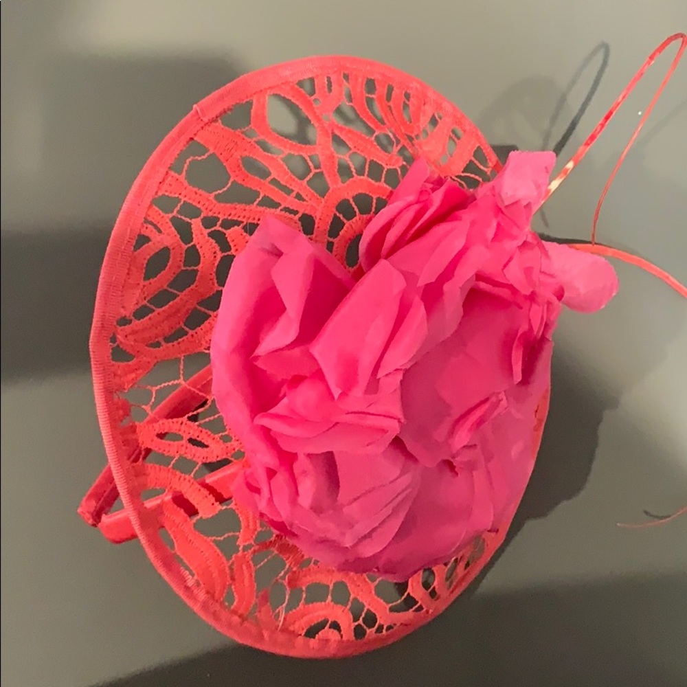 Pink Derby Hat